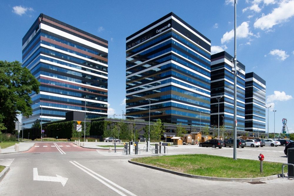 Wynajem biura w Katowice:Powierzchnię biurową w  Silesia Business Park