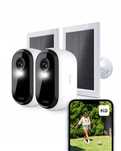 ARLO Essential 2 HD Kamera Zewnętrzna 2x Solar 1080p Farbnachtsicht