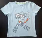 T-shirt Koszulka chłopięca 116 z 5 10 15 krótki rękaw