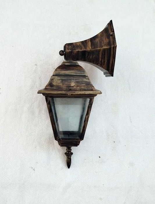 Садовый уличный светильник металл