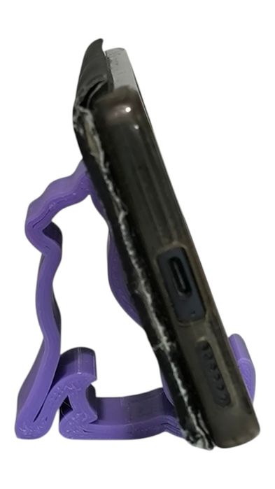 Apoio Telemóvel Cão/Gato 3D