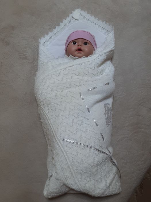 Конверт-плед на виписку з пологового