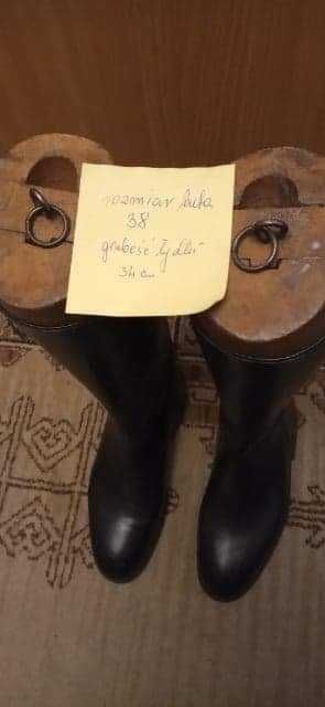 Buty do jazdy konnej 38 z podbiciami i prawidłami