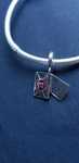 charms srebro 925 Harry Potter list z zaproszeniem do Hogwartu