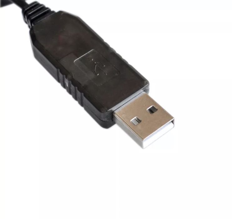 Кабель-адаптер для підключення від DC USB 12в 9в