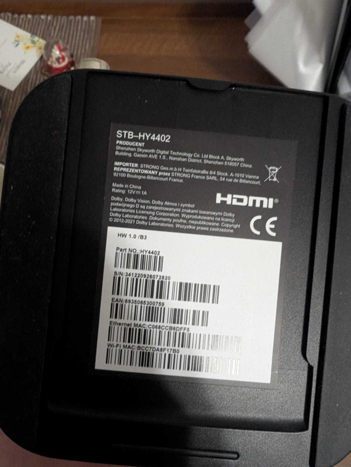 Dekoder STB-HY4402 T-Mobile Magenta