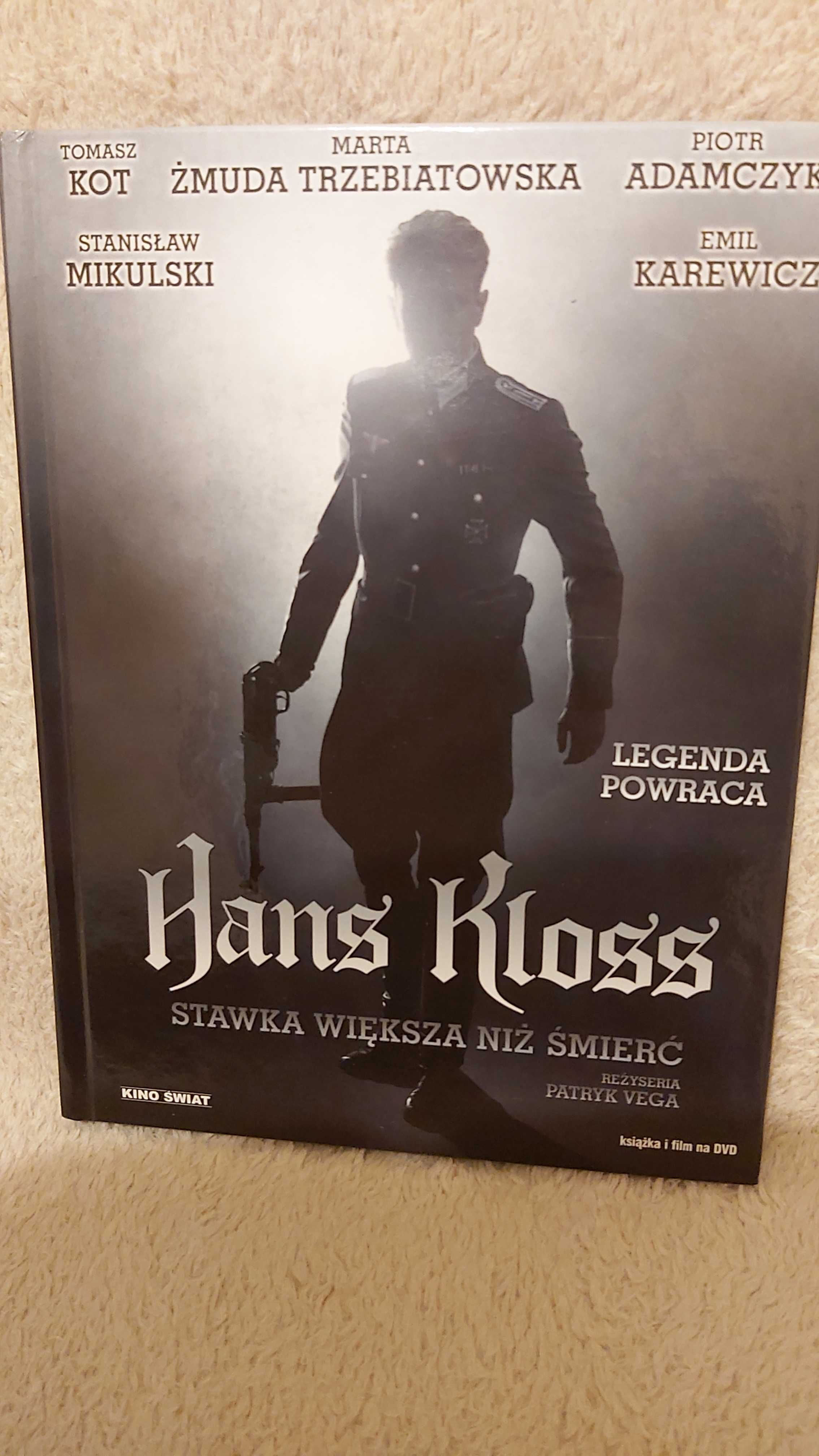 Film DVD "Hans Kloss Stawka większa niż śmierć" wydanie z książeczkąm