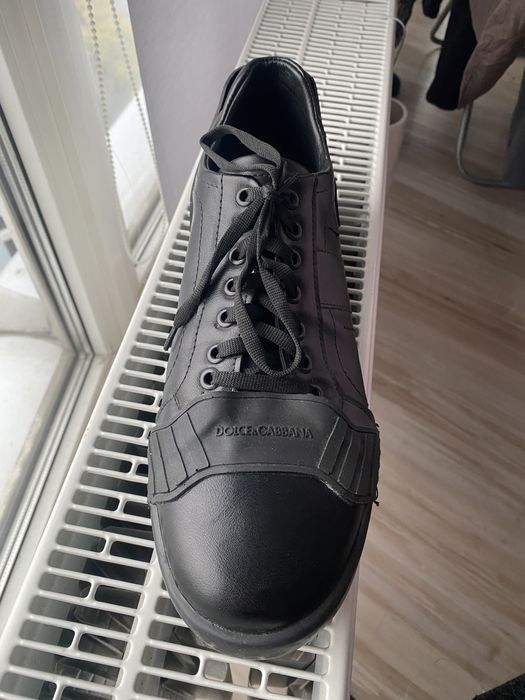 Чоловічі шкіряні кеди Dolce Gabana