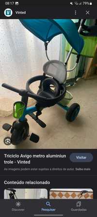 Triciclo Avigo dois modos