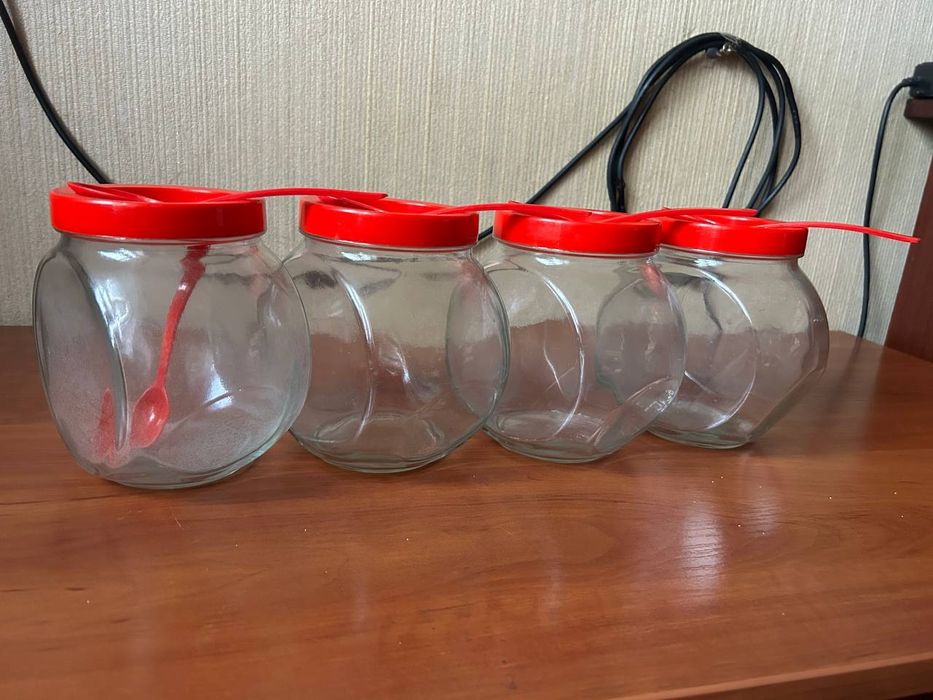 4 Банки "Белла" для сипучих