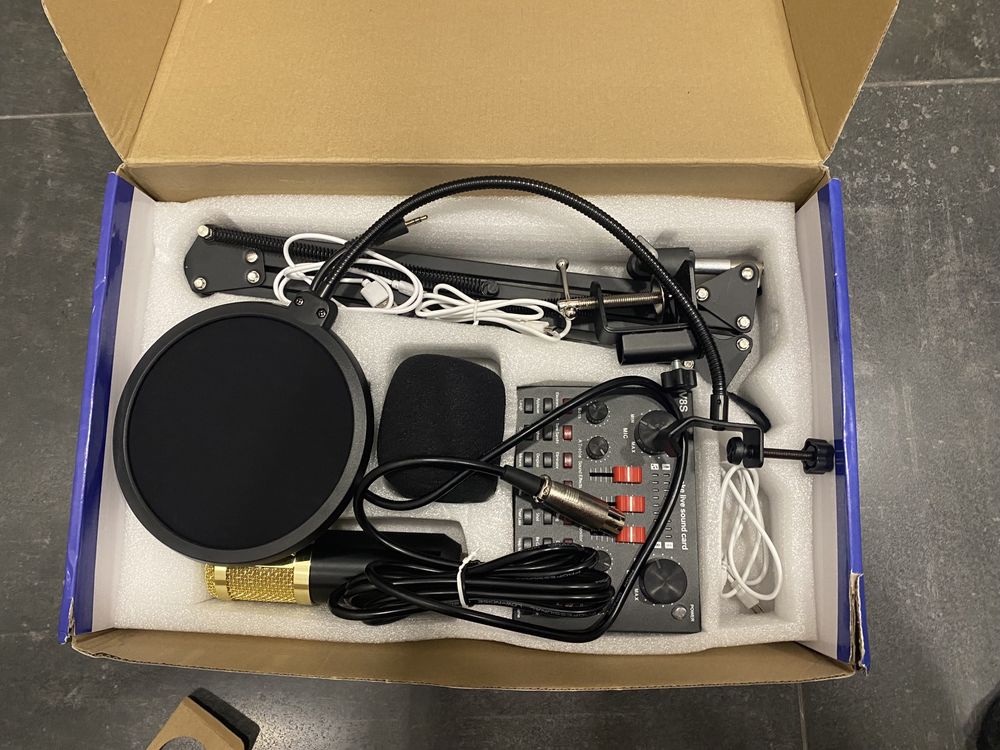 Microfone kit completo