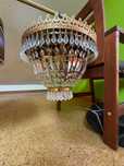 Lustre em vidro antigo