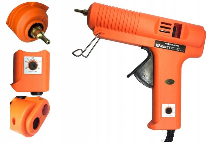 Pistolet Do Kleju Na Gorąco 150w Z Regulacją Temperatur 5 Stopniowy So