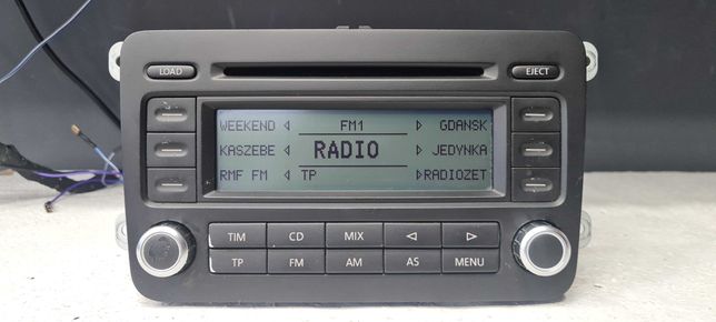 VW Touran Caddy Golf5 Radio RCD500 Cd na 6 płyt