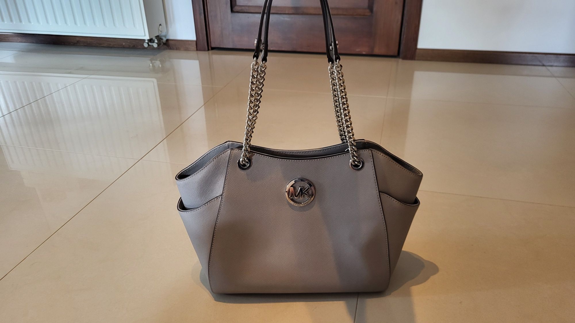 Torebka beżowa damska Michael Kors Jet Set Travel