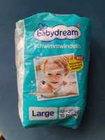 Pieluchy do pływania Babydream L 12-20kg 10 sztuk