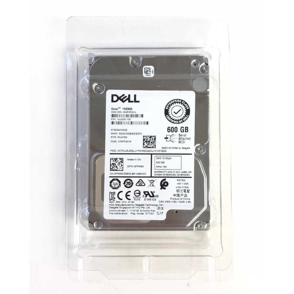 Жесткий диск для сервера DELL 600GB 15K RPM SAS 12GBPS 2.5(01-ABCG-08)