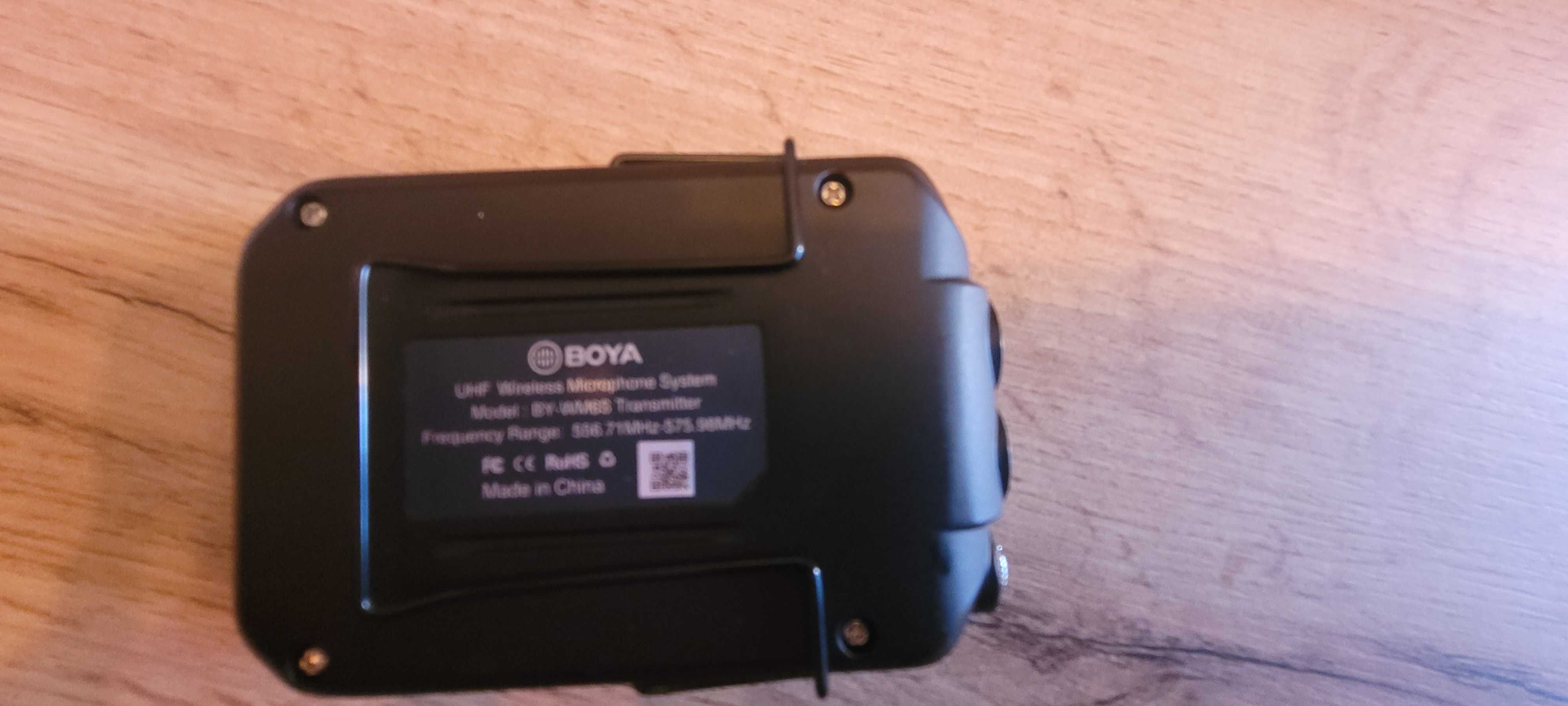 BOYA Bezprzewodowy zestaw audio do kamer BY-WM6S