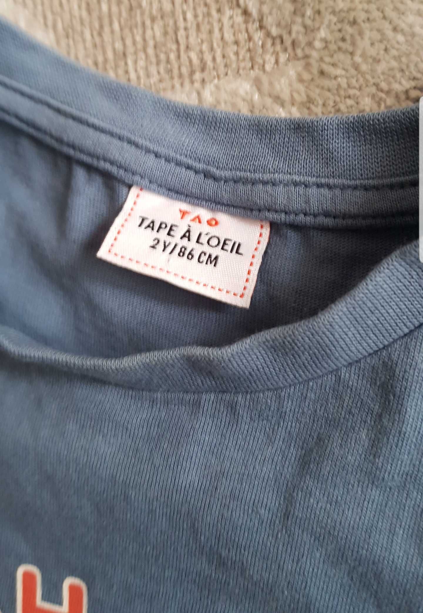 JAK NOWA Sprzedam koszulkę TAO Tape'a'L'oiel 86 cm fresh soda