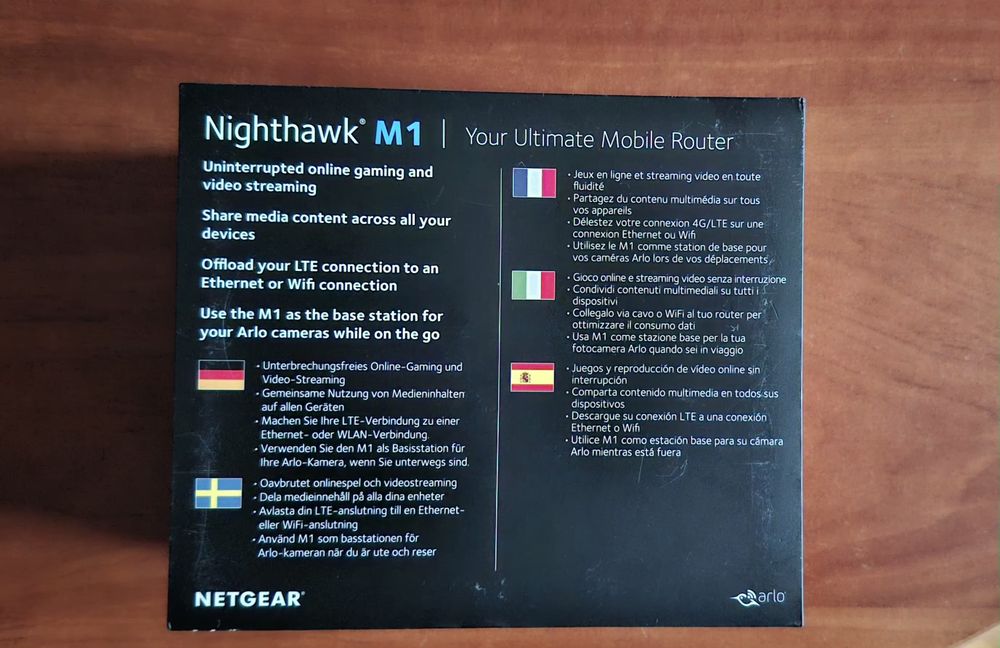 Router mobilny Netgear M1  4g Lte w bardzo dobrym stanie.