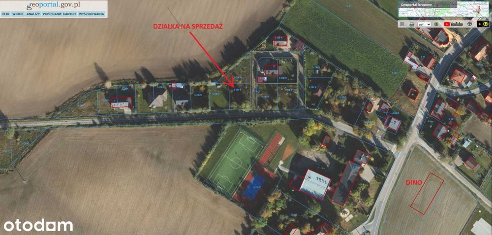 JASTRZĘBIE działka z pozwoleniem na budowę