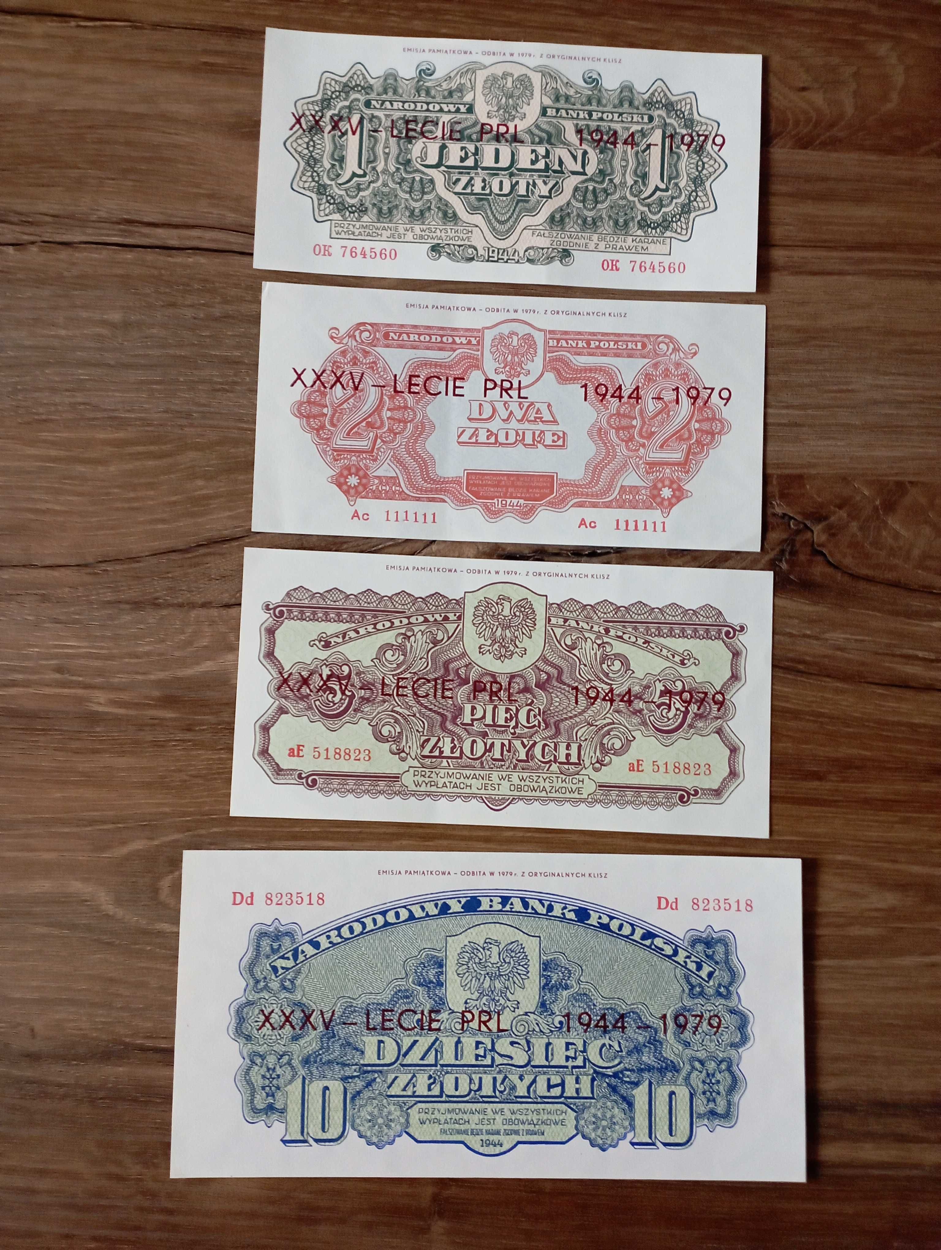 Banknoty pamiątkowe - emisja pamiątkowa