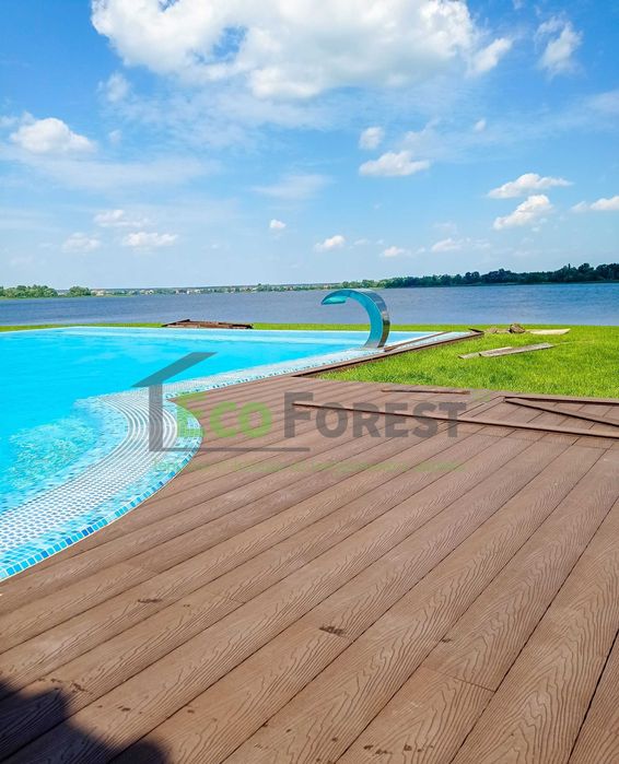 Композитна дошка ДПК Porch Real 3D від постачальника!