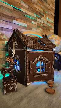 Domek dla myszek Maileg gingerbread house drewniany z piernika