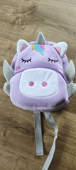 Plecak jednorożec dla dziewczynki dziewczęcy do przedszkola na prezent