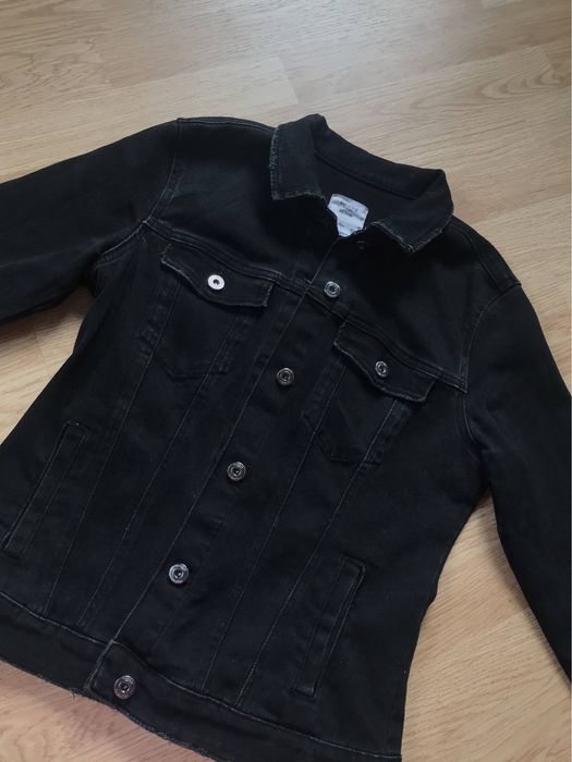 Джинсовая куртка bershka