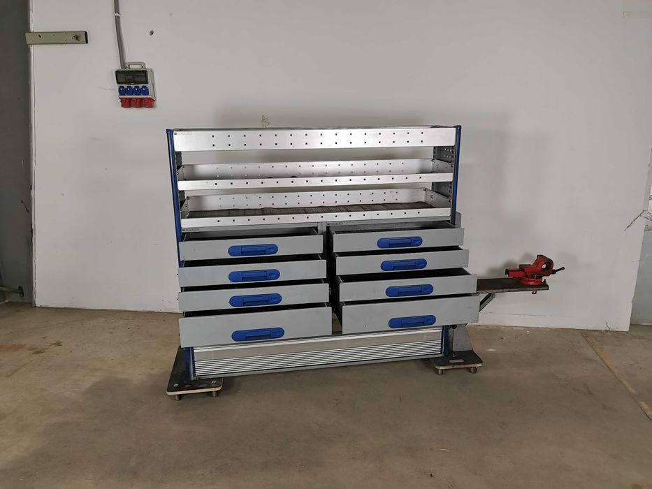 Zabudowa serwisowa warsztatowa regał samochodowy serwisowy BOTT IMADŁO