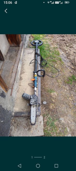 Piła spalinowa i elektryczna