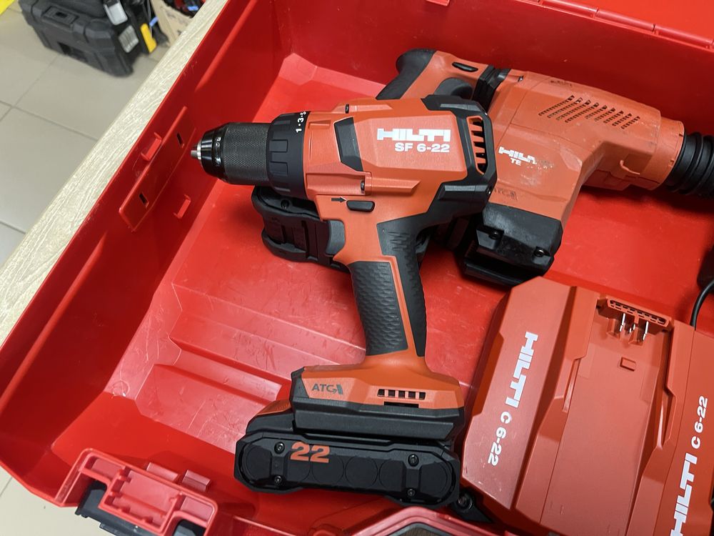 Hilti TE 6-22, SF 6-22, AG 6D-22 Nuron /набір інструментів Хілті Нурон