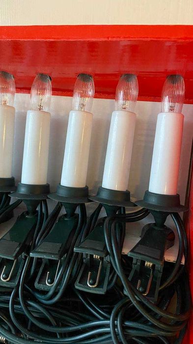 Гирлянда 16 свечей в новом состоянии.