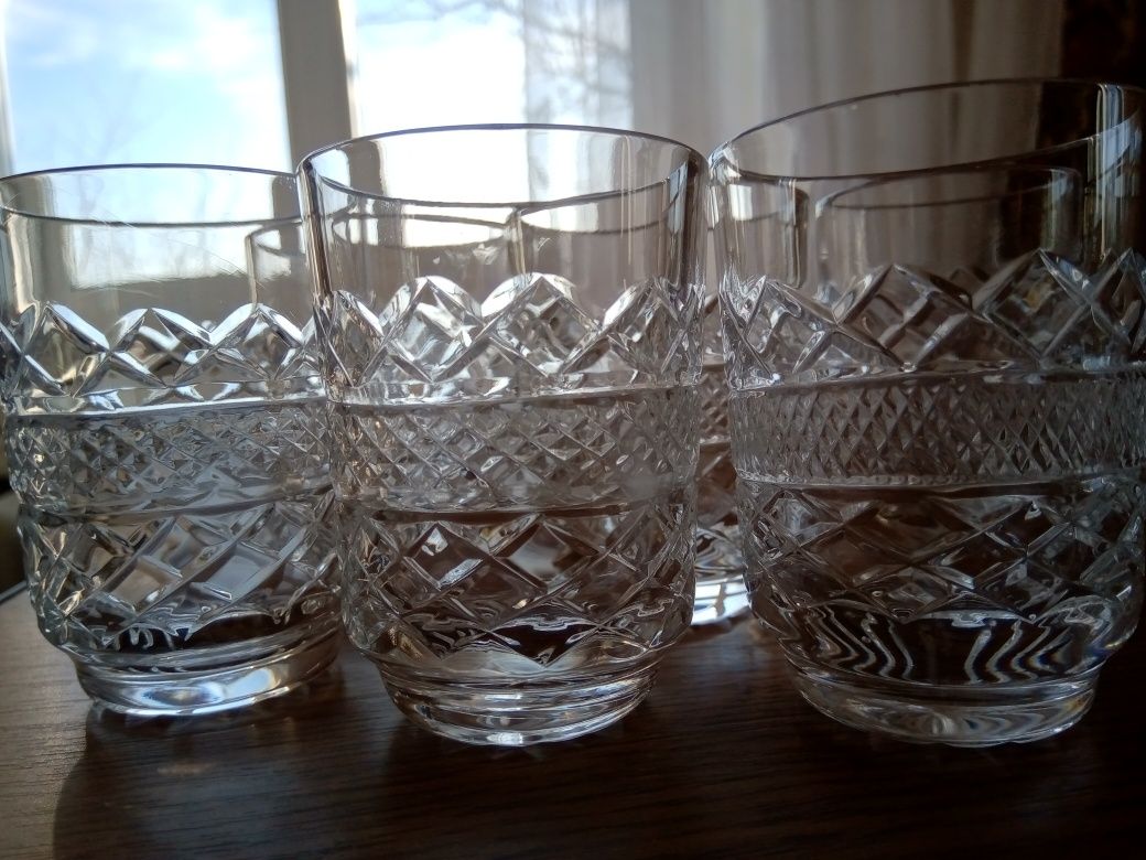 Продам хрустальні стопки виробництва Маріупольського заводу Азовсталь