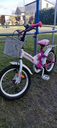 Rowerek dla dziewczynki koła 16