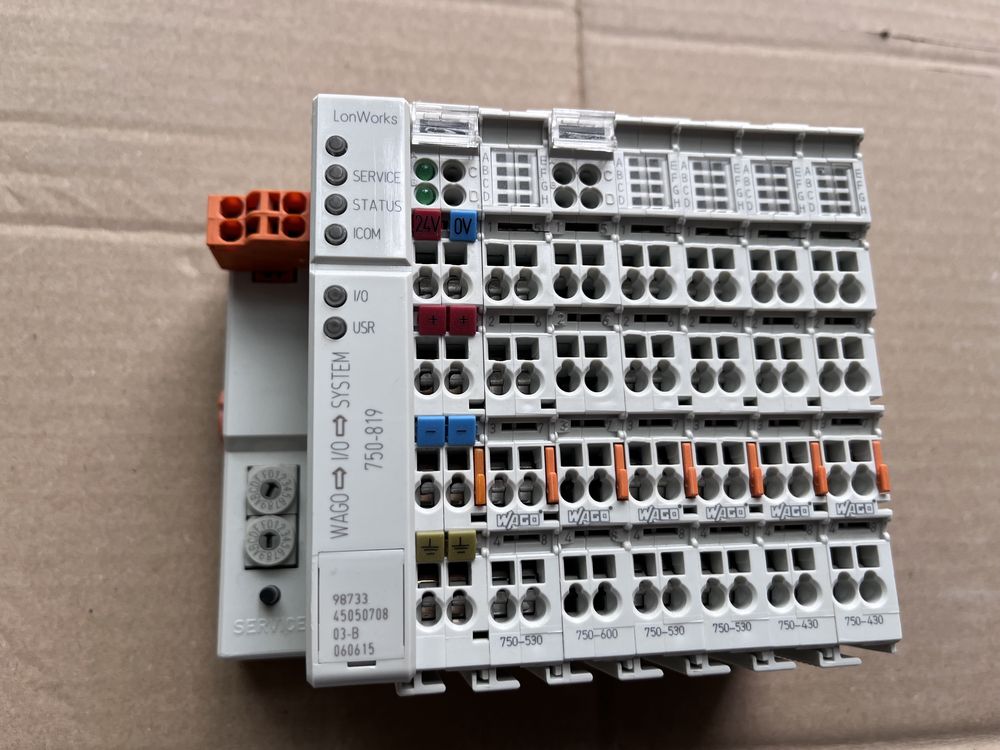 Sterownik PLC Wago 750-819 Moduły osobno