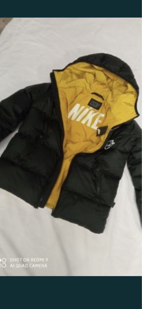 Деми, Зима куртка- пуховик  Nike  от 104 по 170 р