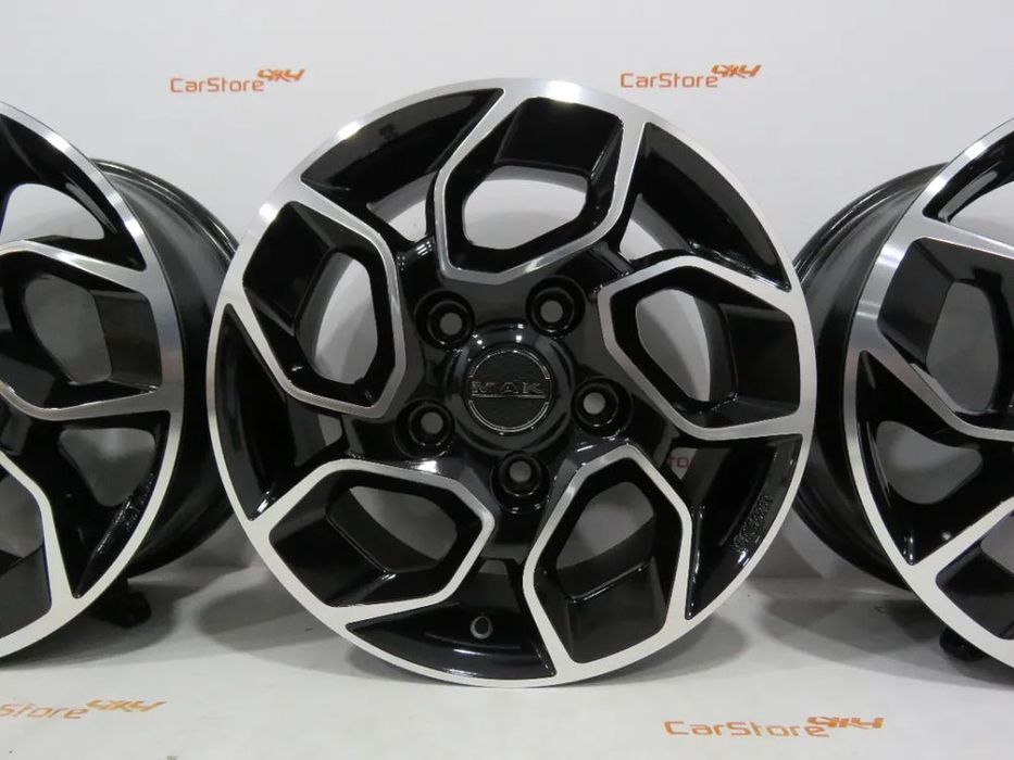 Jantes Mak Express Black Mirror 16 x 6.5 et65 5x130 78.1