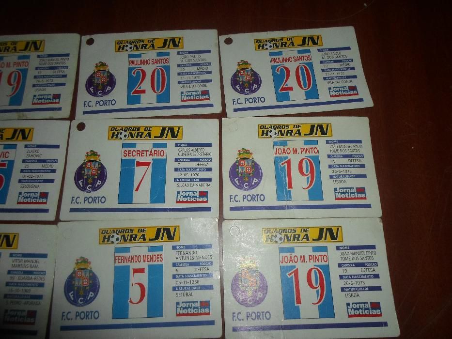 9 quadros de honra jn + 2 cartas jn