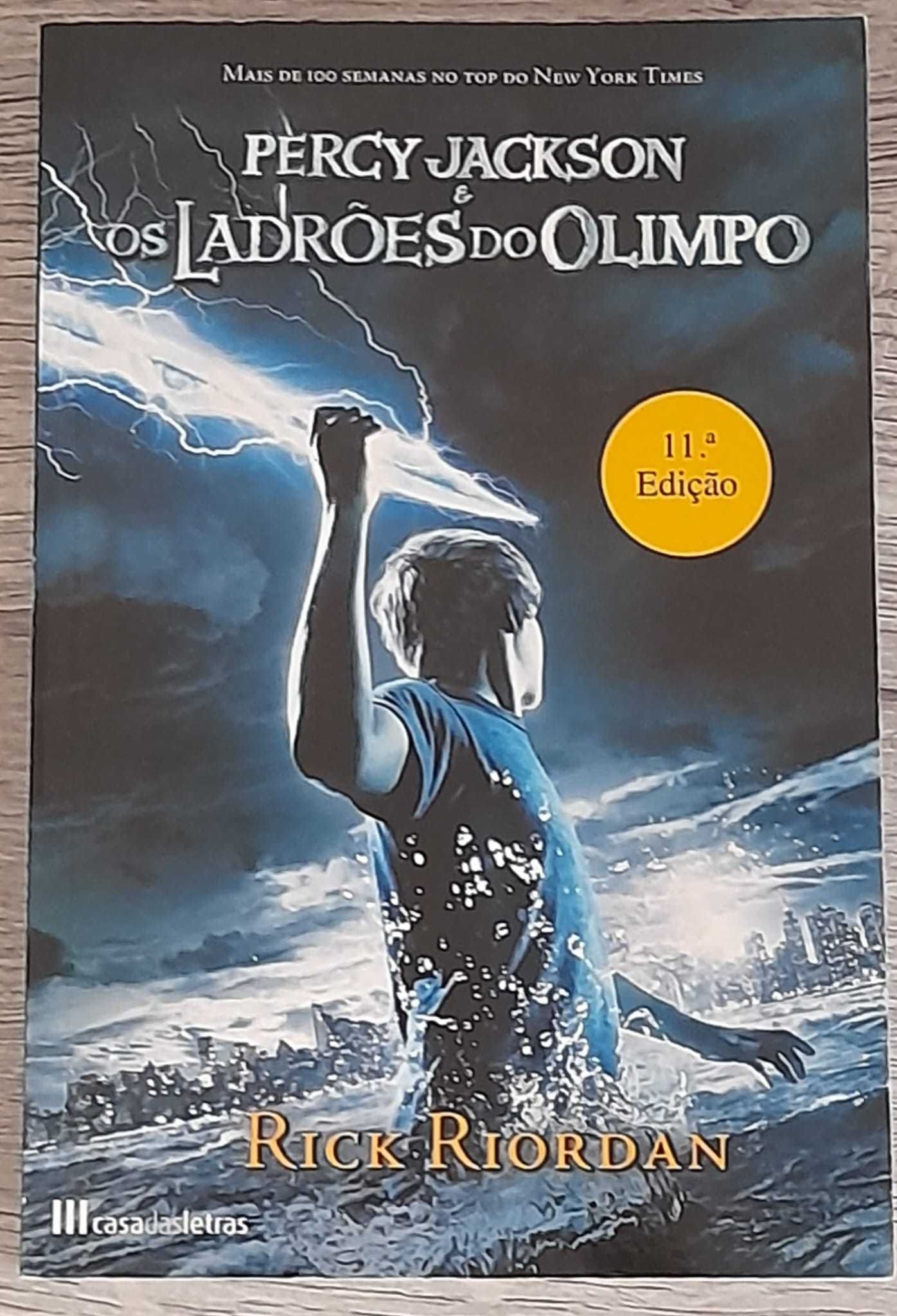 Livro Percy Jackson & os ladrões do Olimpo