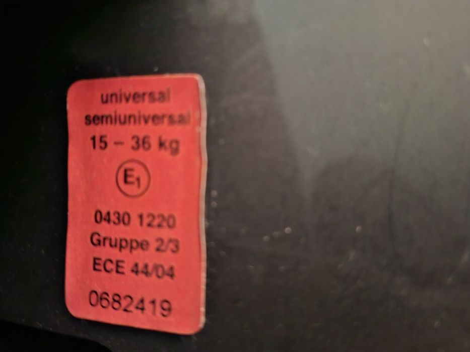 Foteliki samochodowy