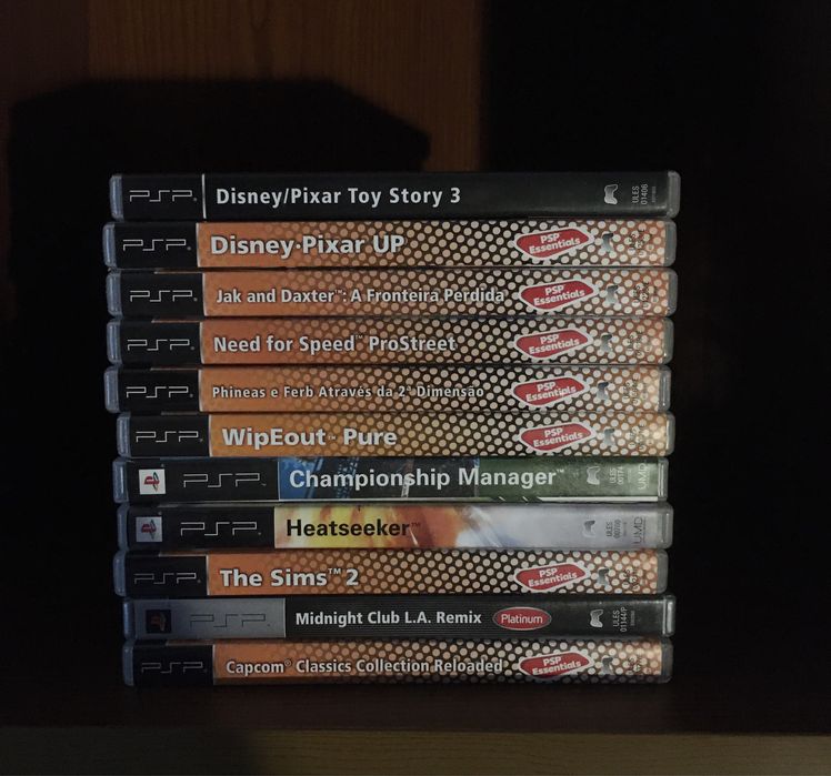 11 jogos para PSP
