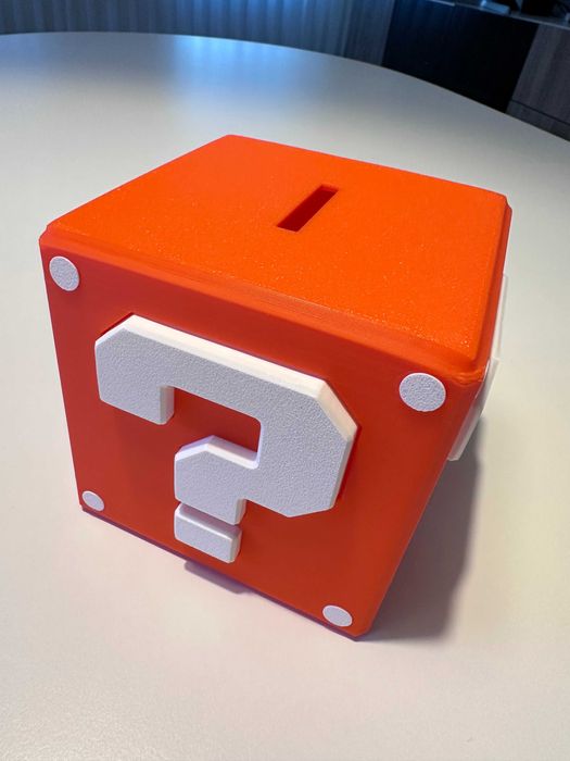 Mealheiro Caixa Super Mario Personalizavél - Impressão 3D