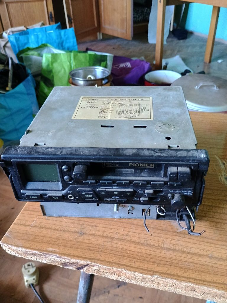 Stare radia samochodowe opel pionier panasonik