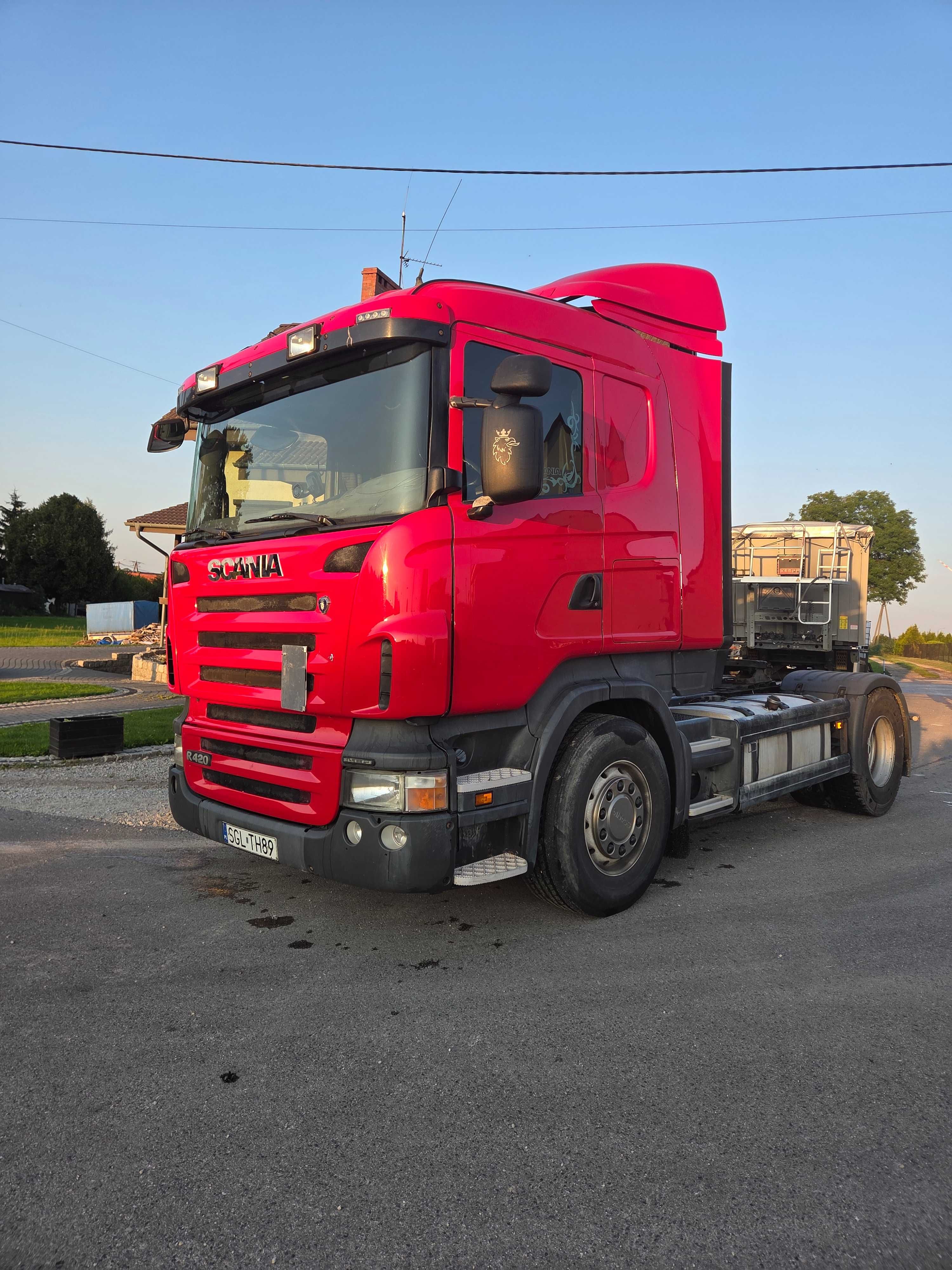 Scania R420 z hydrauliką