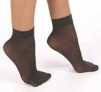 Чорні капронові носочки жіночі