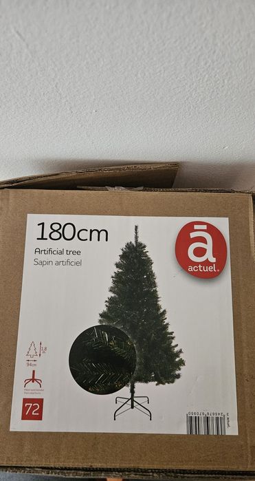 Árvore natal 180 cm Actuel (auchan)