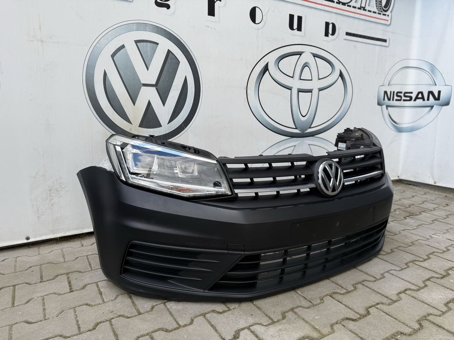 Бампер передній (фара ліхтар )VW Caddy Кадді 2K5 15-20р. шрот
