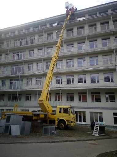 Podnośnik koszowy wynajem 18m 21m 27m 35m 42m 44m Tczew